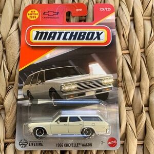 1966 Chevelle Station Wagon Matchbox Chevy Chevrolet 60s Stationwagon Car 🆕 2025